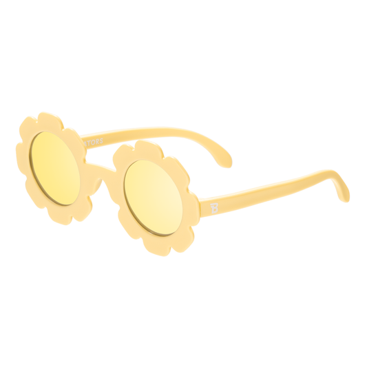 Sun Ray Flower I Yellow Polarized Mirrored Lenses