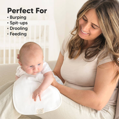 KeaBabies 5-Pack Urban Burp Cloths