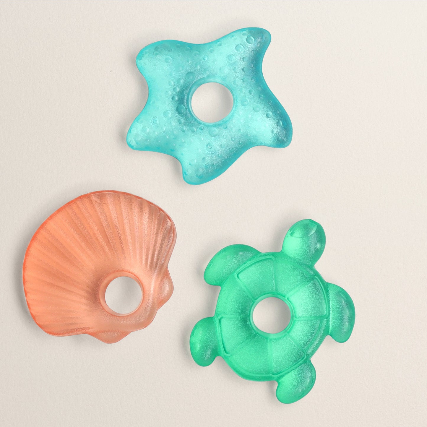 Cutie Coolers™ Water Filled Teethers (3-pack) Seaside