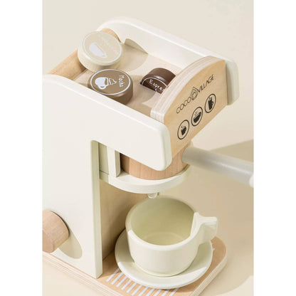 Wooden Coffee Maker Set - Foam