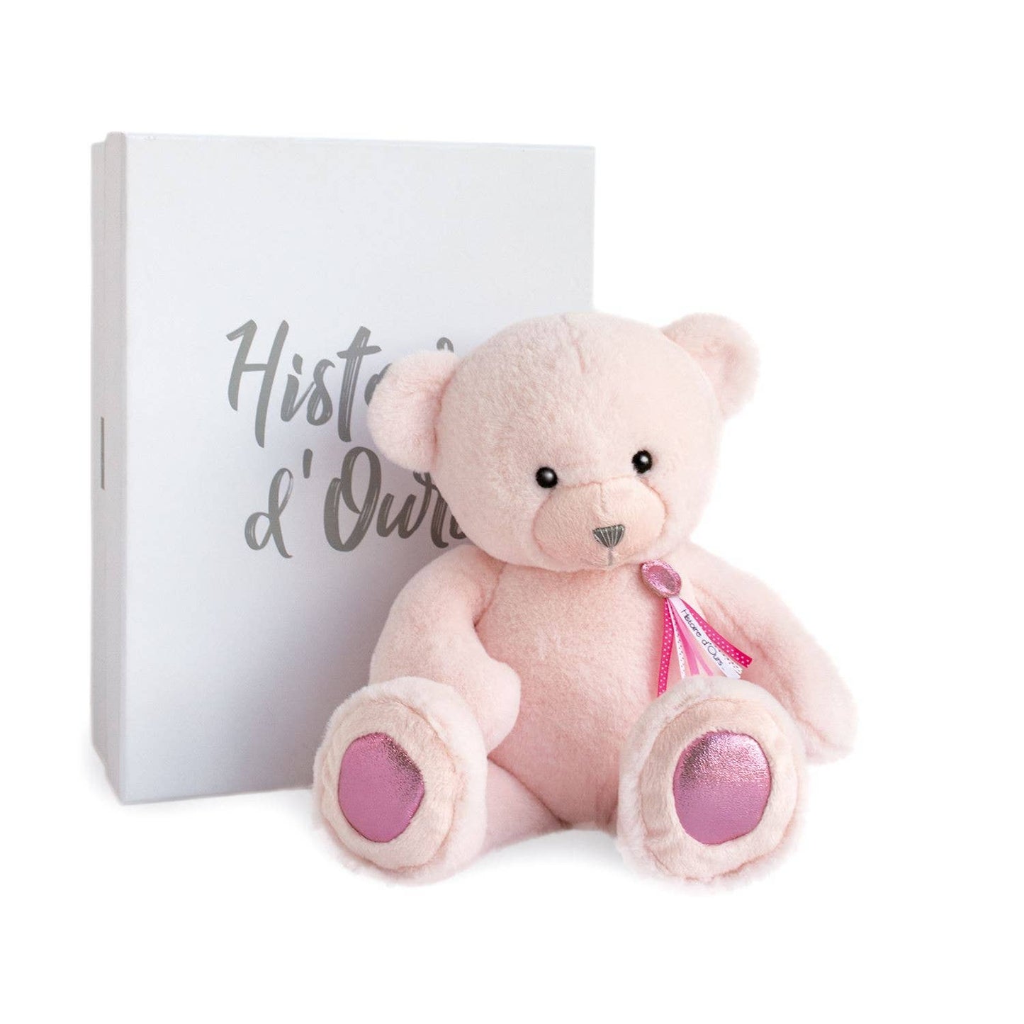 Charming Teddy Bear with Glitter Accents