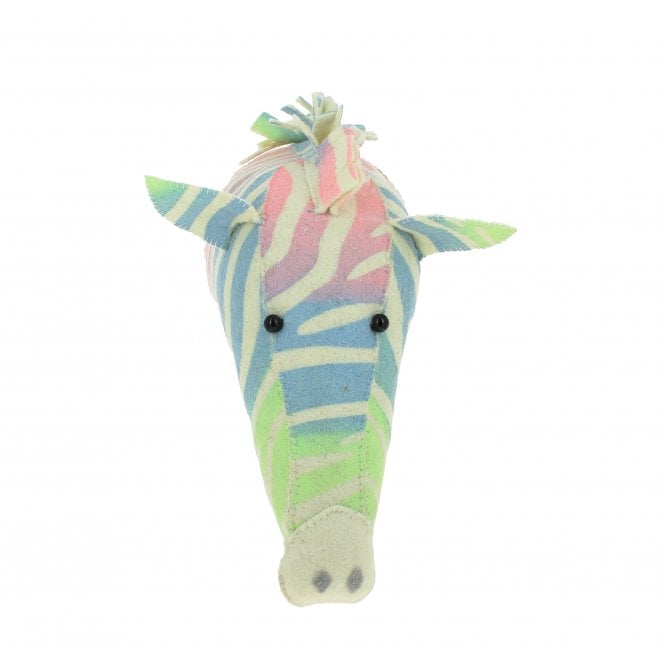 Ombre Print Zebra Head - Medium