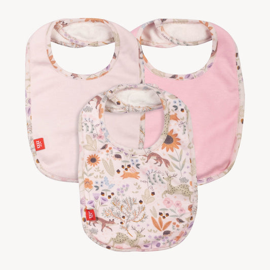 GARDEN OF DREAMS BIB 3-PACK