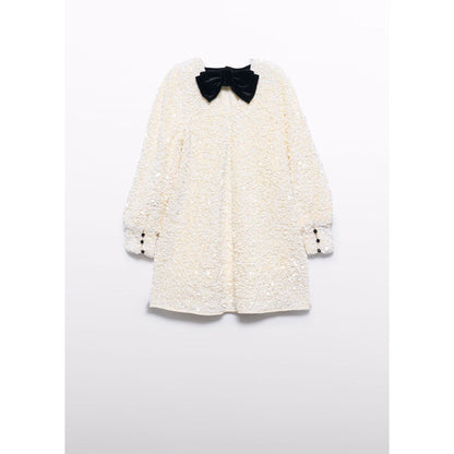 Girl A-Line Sequin Dress