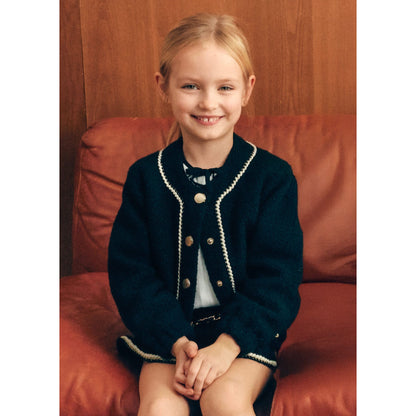 Black Sherpa Dress Jacket