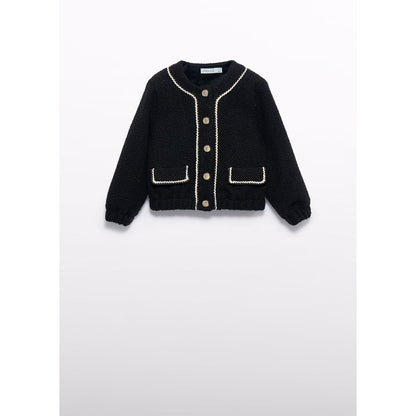 Black Sherpa Dress Jacket