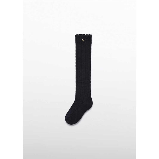 Girl Openwork Knee-High Socks