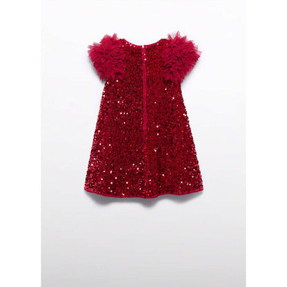 Girl Sequin and Tulle Dress