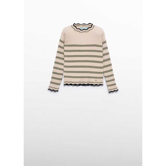 Girl Ribbed Knit Turtleneck