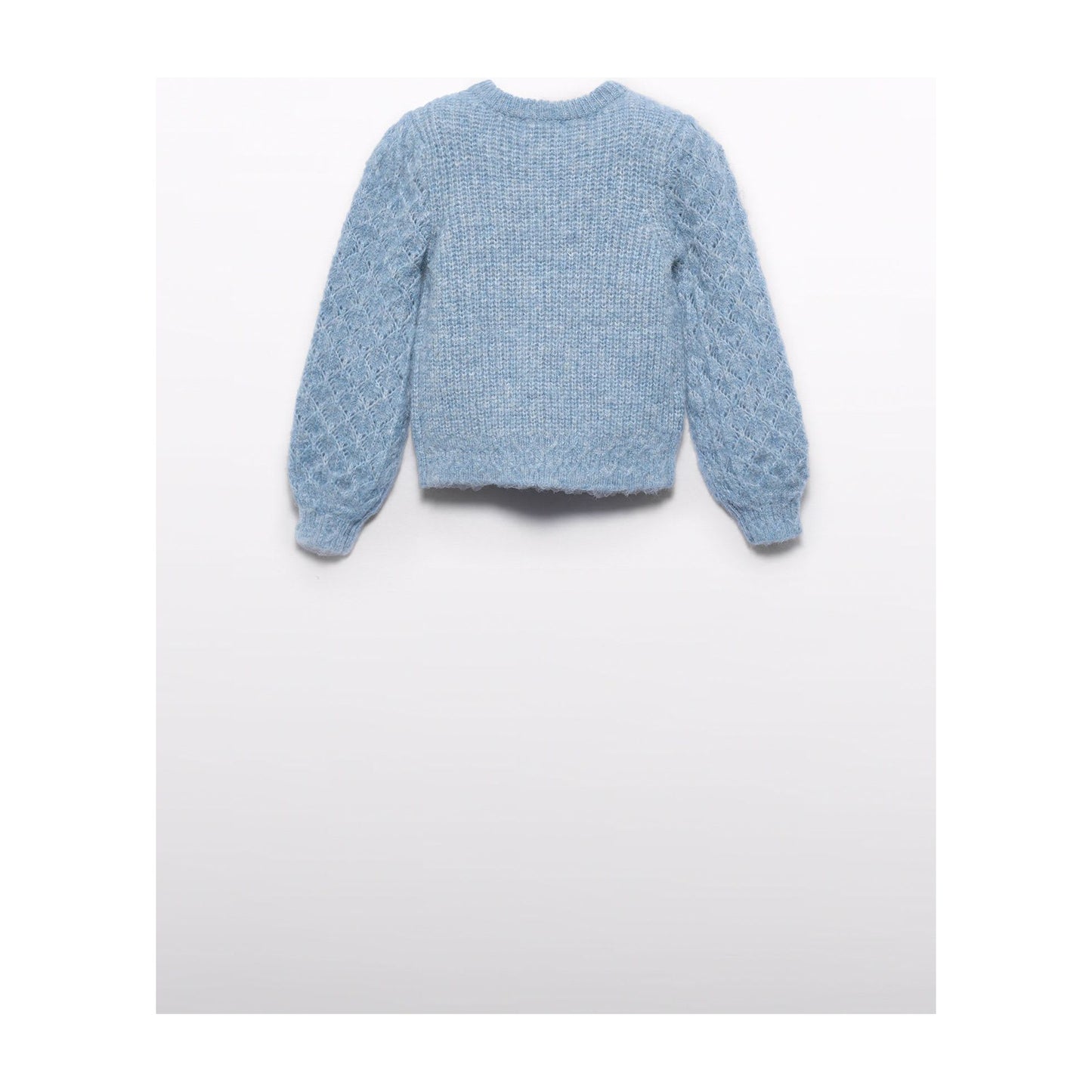 Girls openwork sweater