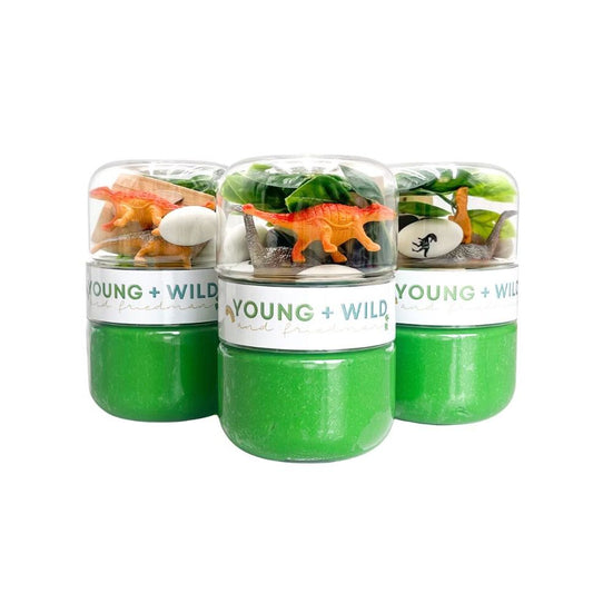 Grab & Go Dough Jar - Dinosaur - WS