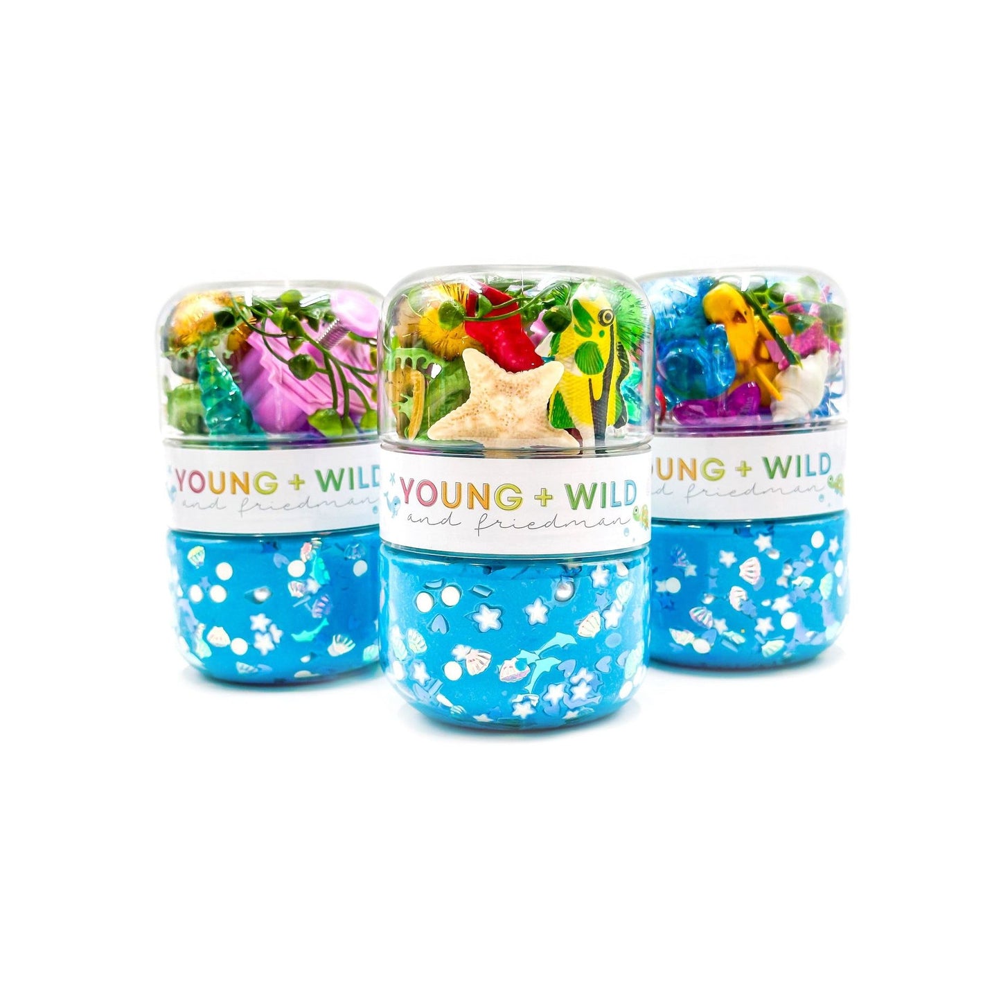 Grab & Go Dough Jar - Ocean - WS