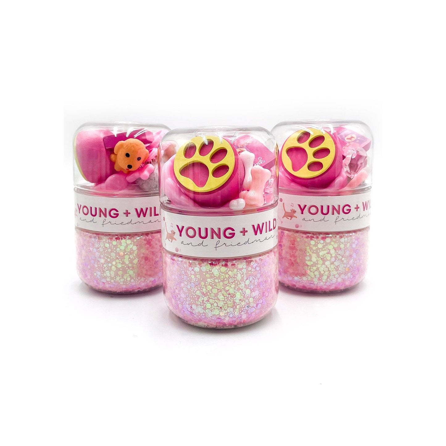 Grab & Go Dough Jar - Pink Pet Shop - WS