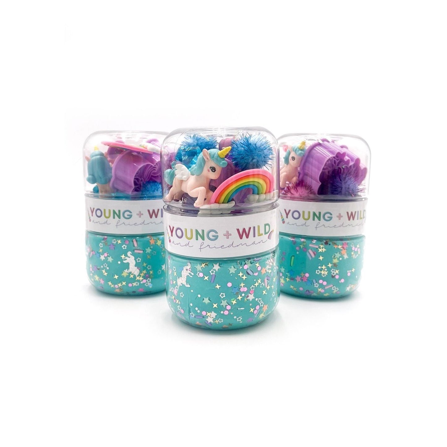 Grab & Go Dough Jar - Unicorn - WS