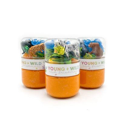 Grab & Go Dough Jar - Zoo - WS