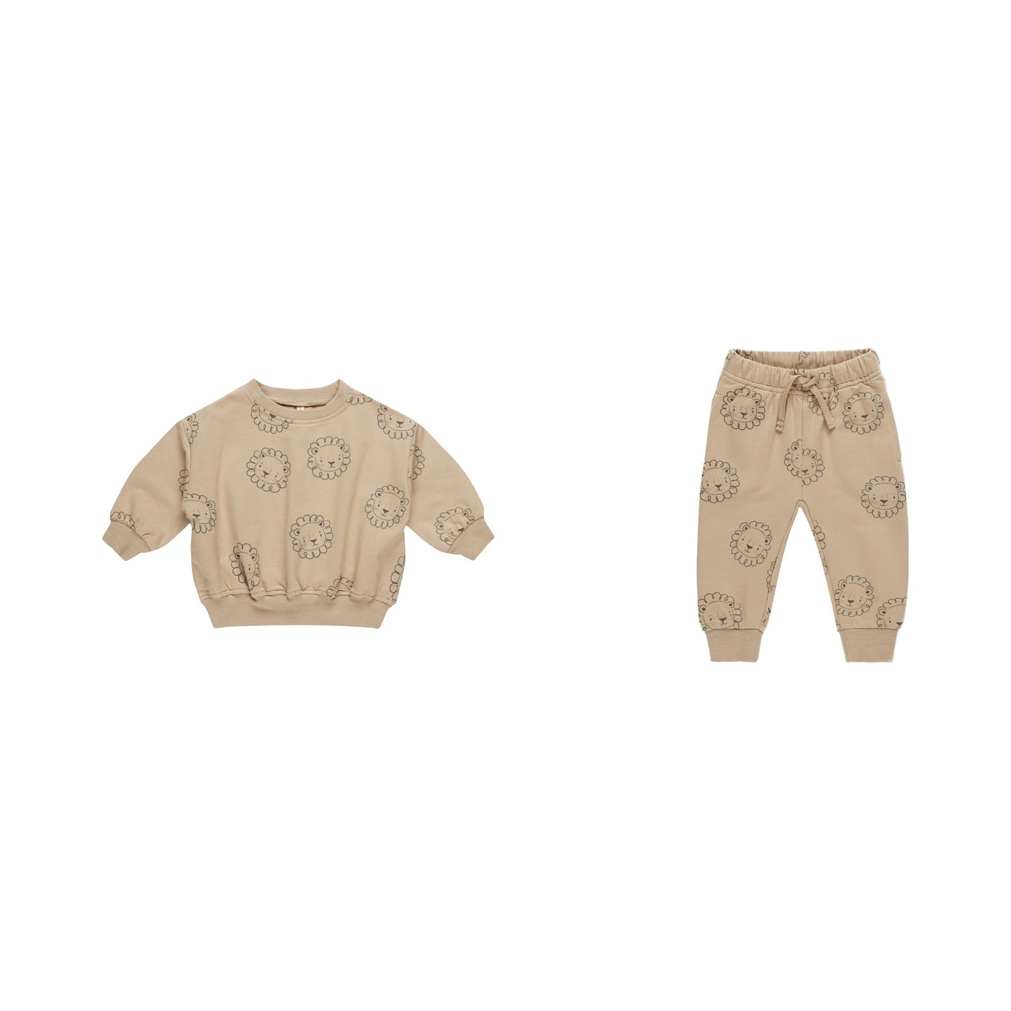 RELAXED FLEECE SWEATSUIT|| LIONS