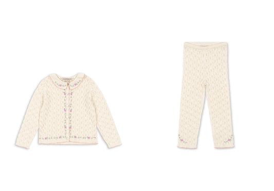 ROSIER CARDIGAN AND PANT SET