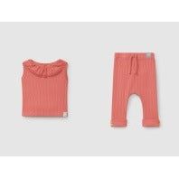 Infant Girls Sleeveless Ruffle Top and pant
