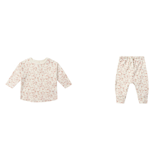 LONG SLEEVE TEE AND PANT|| FRENCH GARDEN