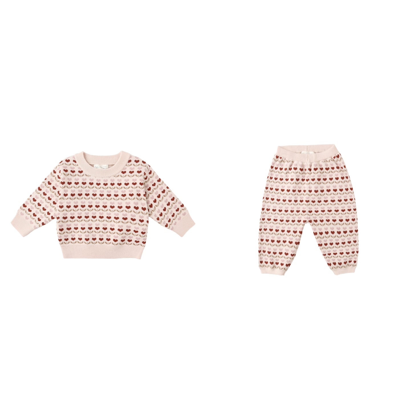 SHILOH SWEATER AND PANT SET || RUBY HEARTS