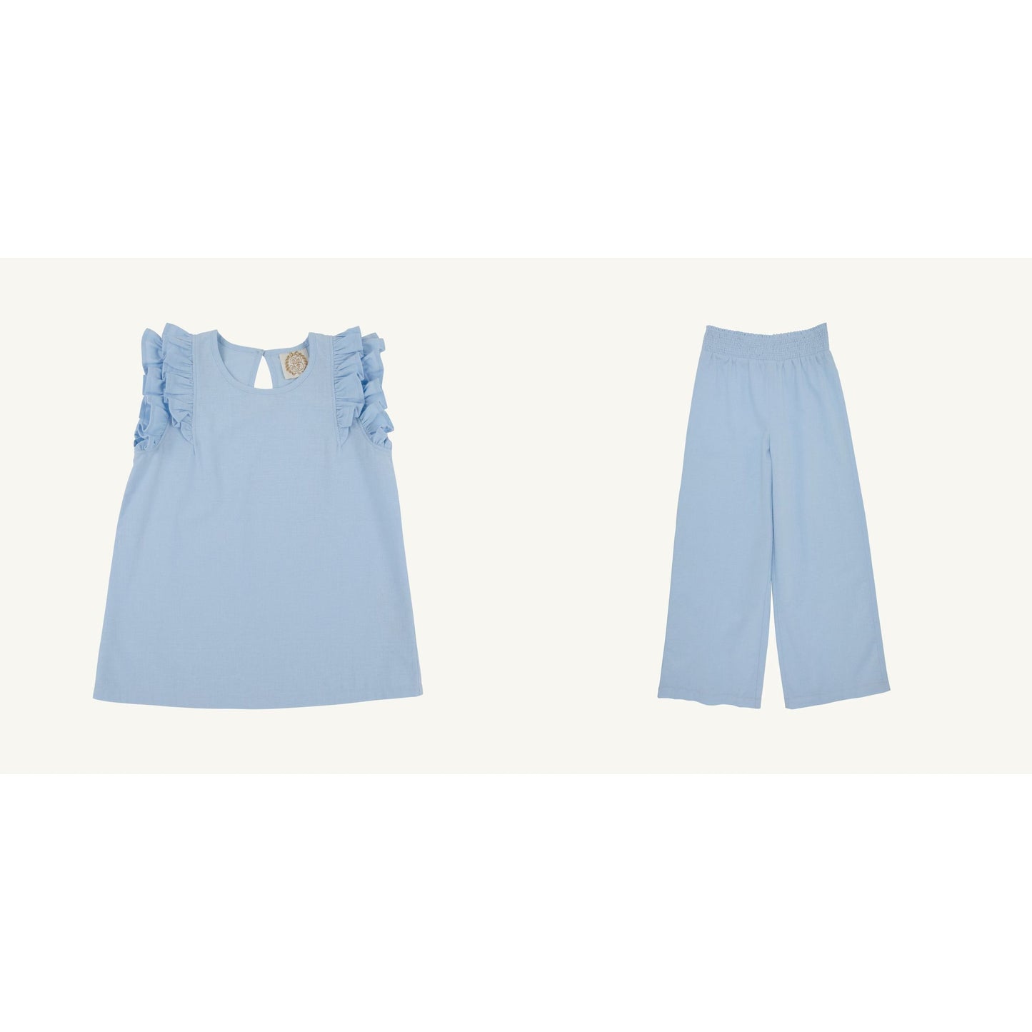 Ruehling Ruffle Top and Pant Set