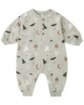 RELAXED FLEECE JUMPSUIT HALLOWEEN THINGS