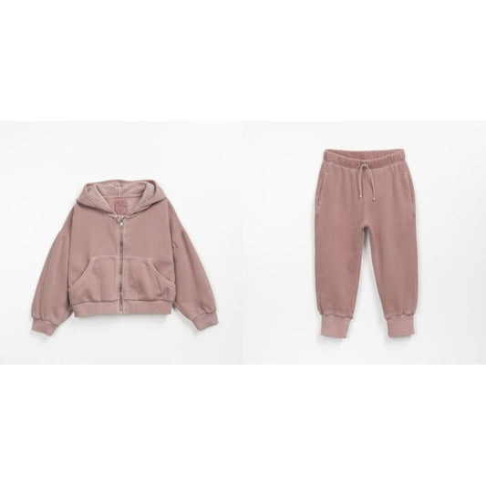 GIRLS FLEECE SWEATSUITS PINK