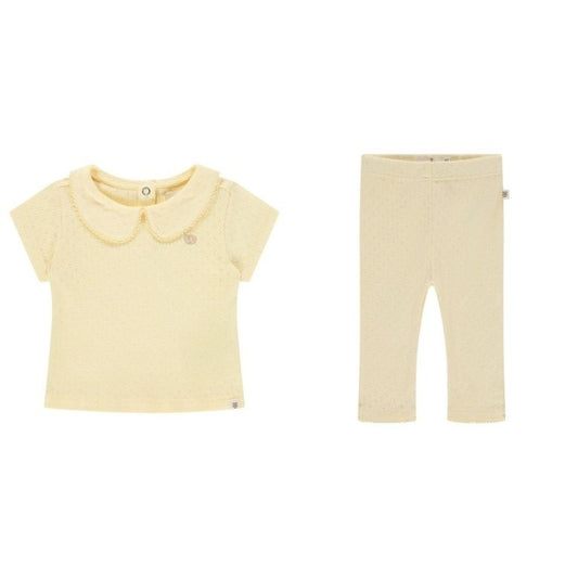 BABY SHORT SLEEVE T-SHIRT  AND LEGGING SET