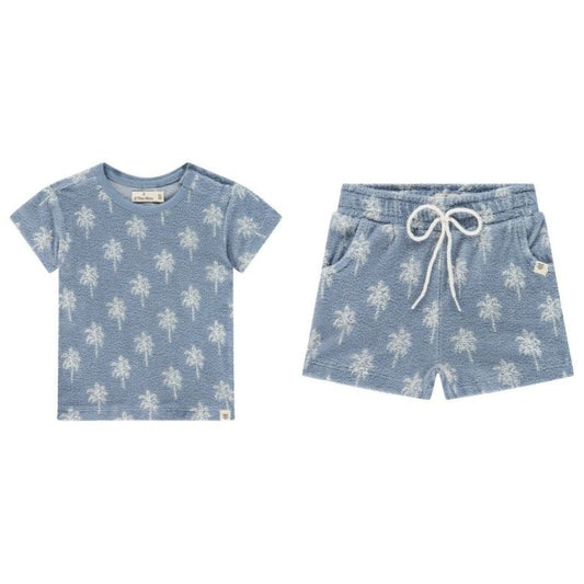 BABY SHORT SLEEVE TERRY SHORT SET