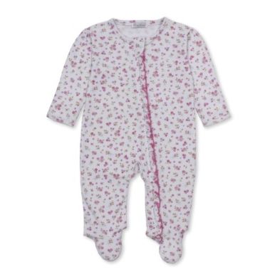 footie w/ zip prt - Rose Renaissance