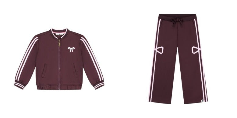 GIRLS TRACK CARDIGAN AND PANT