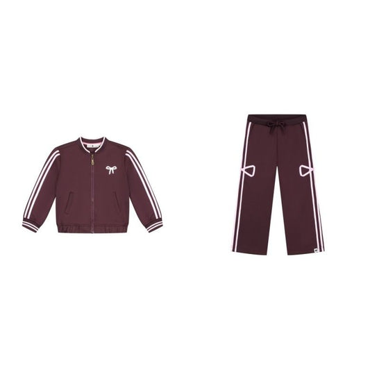 GIRLS TRACK CARDIGAN AND PANT