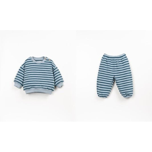 STRIPED JERSEY SWEATSUIT