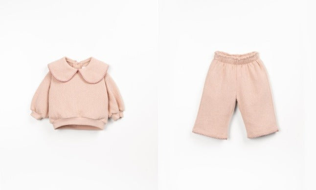 Light Pink Jersey Sweatsuit