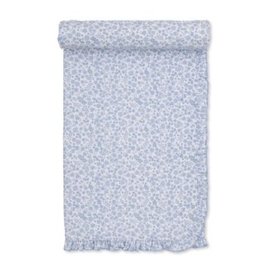 blanket prt - Fall Blooms blue