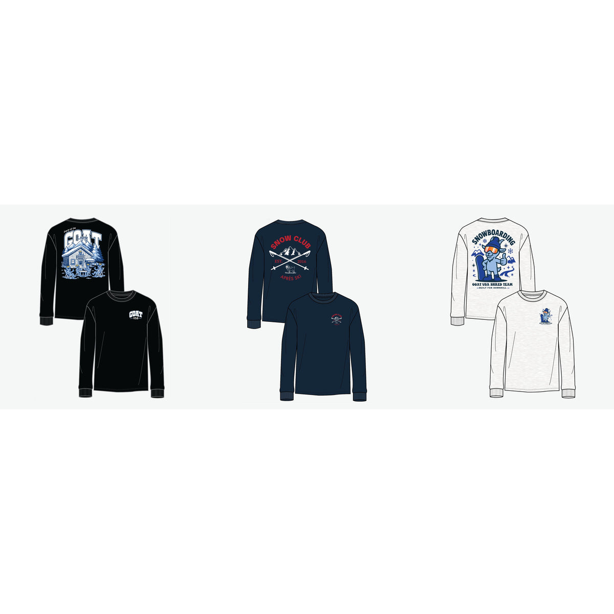 Youth and Adult Graphic LS Tees