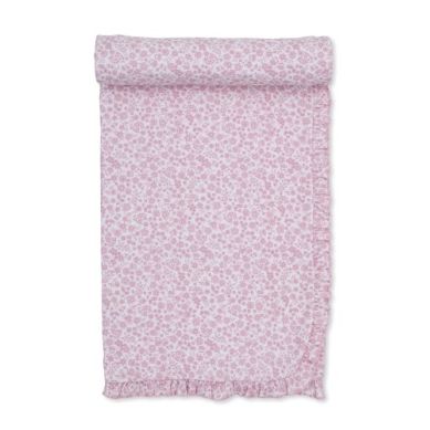 blanket prt - fall blooms pink