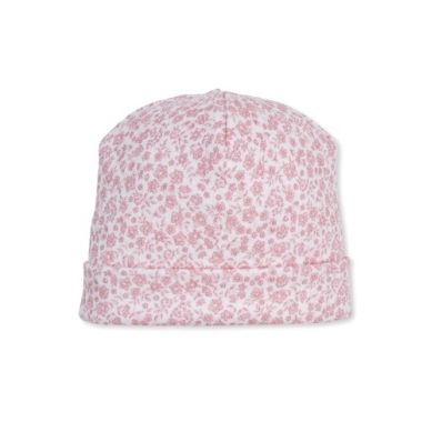 jacquard prt hat - fall blooms pink