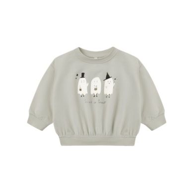 RELAXED FLEECE SWEATSHIRT TRICK OR TREAT