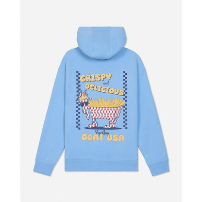 Carolina Blue fries hooded sweathsirt