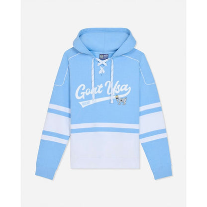 Hockey jersey hooded sweatshirt