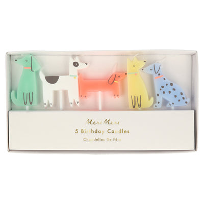 Dog Candles (x 5)