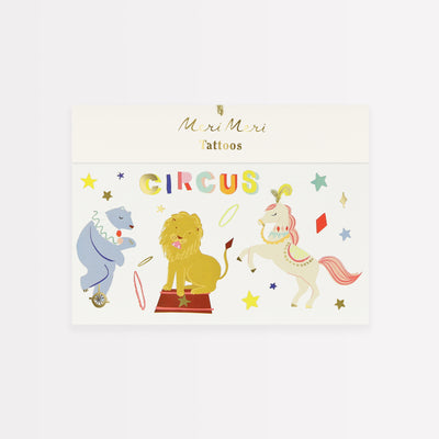 Meri Meri Temporary Tattoos Asst Prints