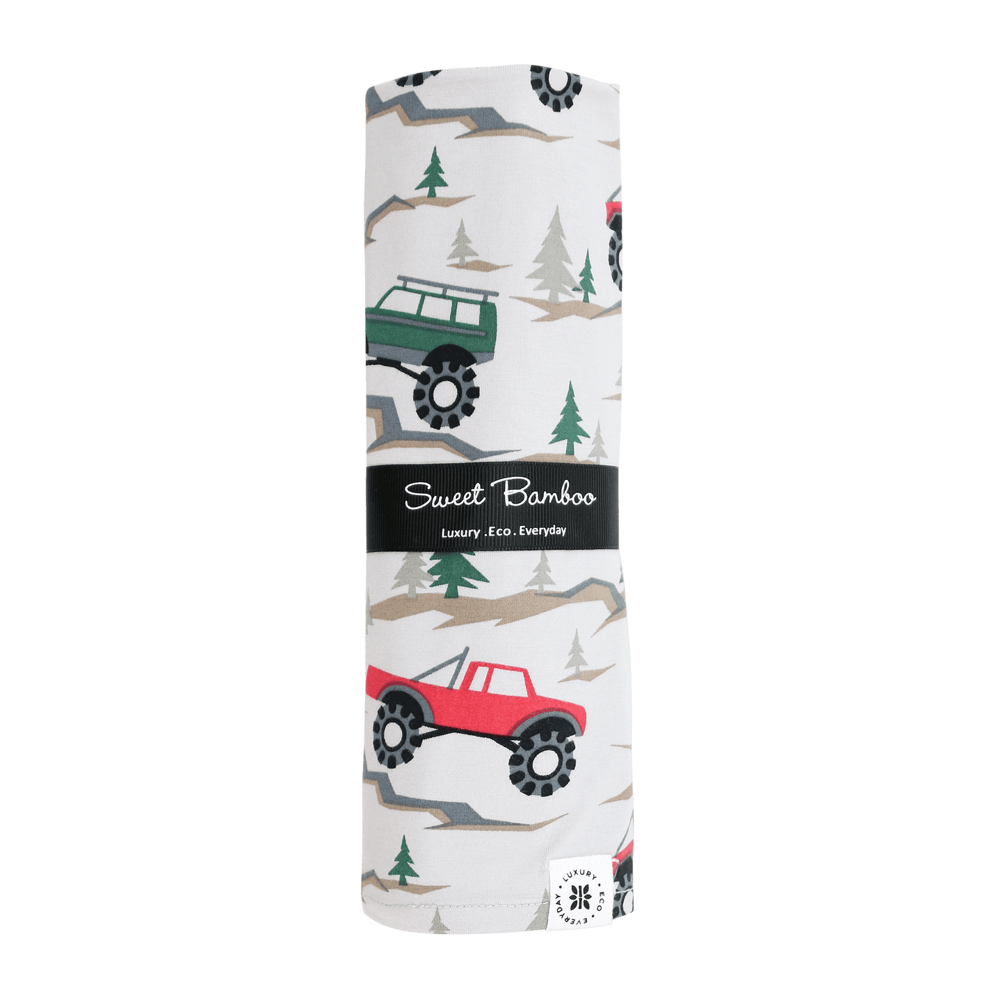 Swaddle Asst Prints Sweet Bamboo