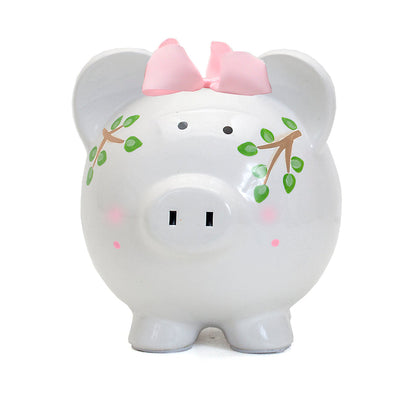 Pink Tropical Punch Large Piggy Bank