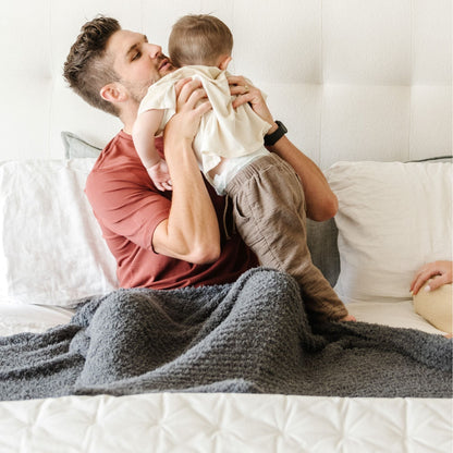 RIBBED BAMBONI® TODDLER BLANKETS