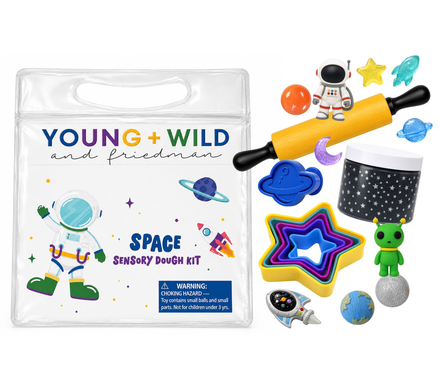 Sensory Dough Bag - Space - WS