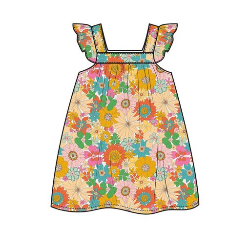 GIRLS MUSLIN SUNDRESS