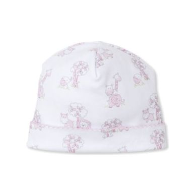 Gingham Jungle Pink hat