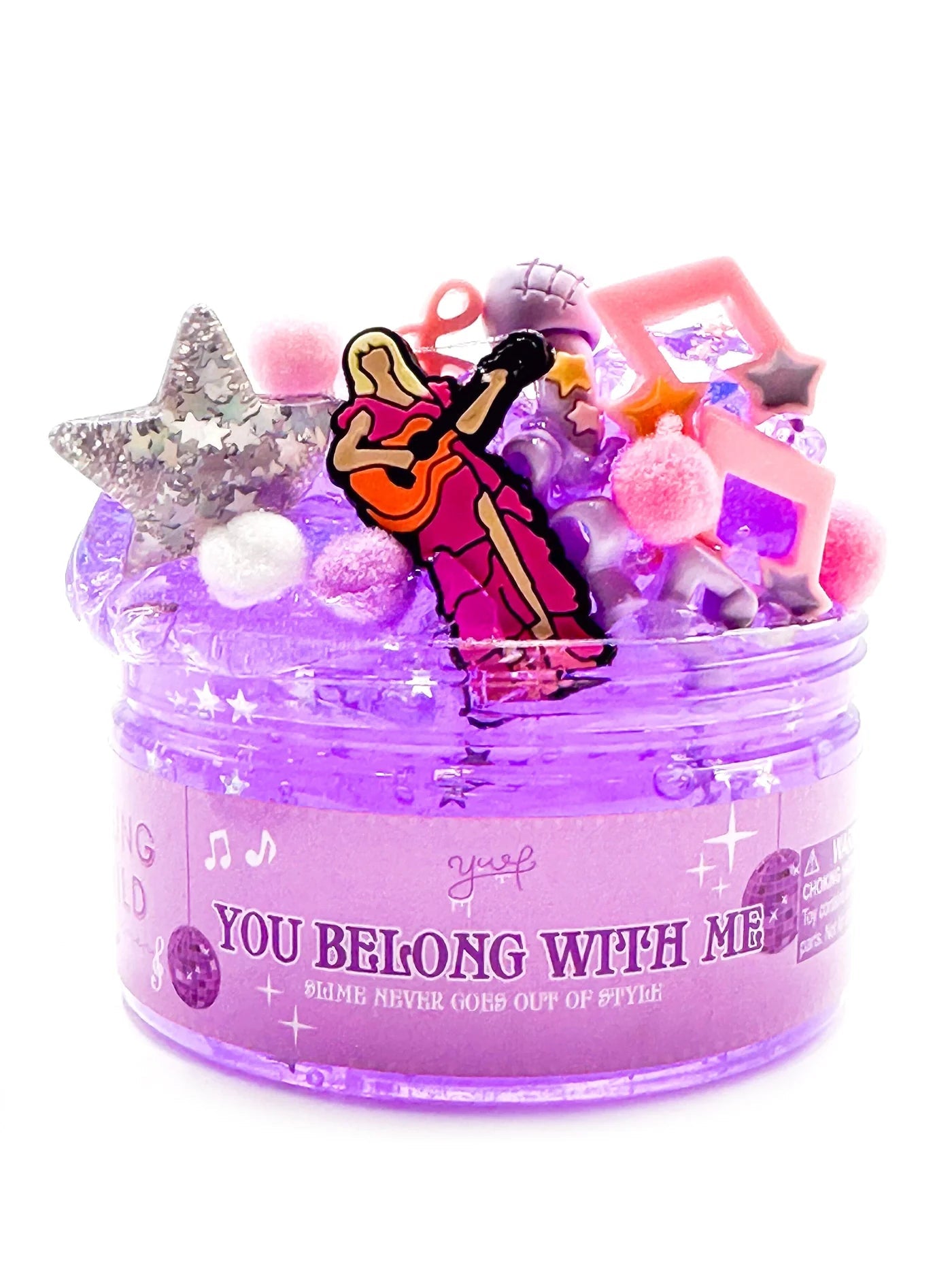 You Belong With Me Purple Slime